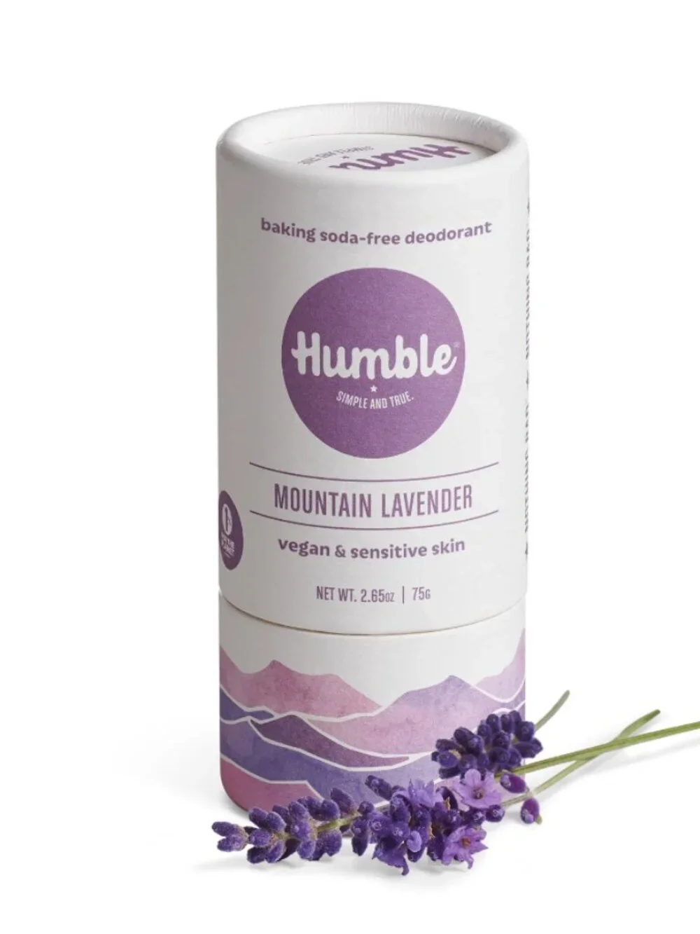 NWT Humble Brand Mountain Lavender Deodorant Plastic Free Full Size